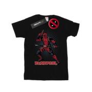 Marvel Avengers Dames deadpool gun sword burst katoenen vriendje t-shi...