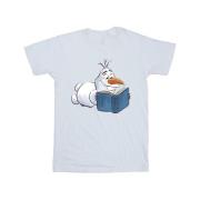 Disney Heren frozen olaf lezen t-shirt