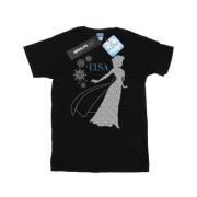 Disney Heren frozen elsa kerst silhouet t-shirt