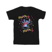 Disney Heren lilo & stitch vrolijk regenboog t-shirt