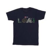 Marvel Avengers Heren loki logo t-shirt