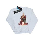 DC Comics Dames shazam bubble gum sweatshirt