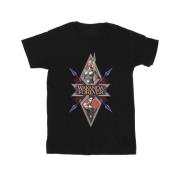 Marvel Avengers Heren wakanda forever tribal spear borst t-shirt