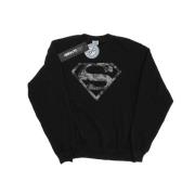 DC Comics Dames superman marble logo sweatshirt