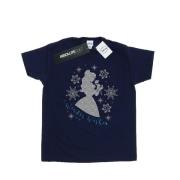 Disney princess Dames belle winter silhouette katoenen vriend t-shirt