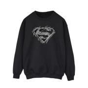 DC Comics Heren superman logo schets sweatshirt