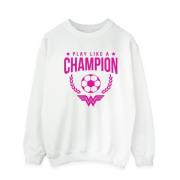 DC Comics Heren wonder woman play like a champion sweatshirt