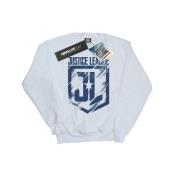 DC Comics Dames justice league movie indigo logo sweatshirt