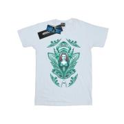 DC Comics Dames aquaman mera crest katoenen vriendje t-shirt