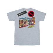 Marvel Avengers Heren deadpool groeten t-shirt