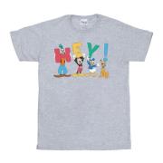 Disney Heren mickey mouse friends hey t-shirt