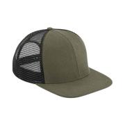 Beechfield Originele 6 paneel flat peak trucker cap