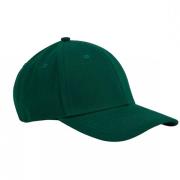 Beechfield Earthaware 6 paneel organic katoenen baseball cap