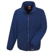 Result Heren microfleece jas voor zwaar gebruik