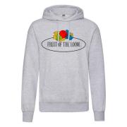 Fruit of the Loom Dames vintage klassieke logo bedrukte hoodie