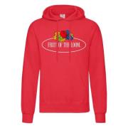 Fruit of the Loom Dames vintage klassieke logo bedrukte hoodie