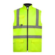 Yoko Effen hi-vis bodywarmer heren