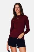 William de Faye Funnel neck bordeaux