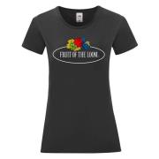 Fruit of the Loom Dames logo vintage t-shirt