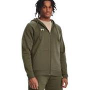 Under Armour Ua rival fleece fz hoodie-grn 1379767-390