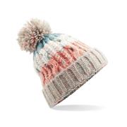 Beechfield Vrouwen/dames kurkentrekker pom pom beanie