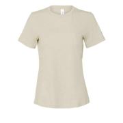 Bella + Canvas Dames cvc jersey relaxed fit t-shirt met korte mouwen