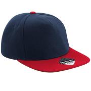 Beechfield Flat peak snapback cap