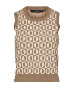 Vero Moda Vmsara sl o-neck crop top dessin