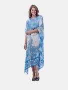 Mucho Gusto ® kaftan canelli lichtblauw paisley