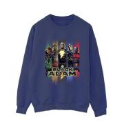 DC Comics Heren zwart adam jsa complete groep sweatshirt