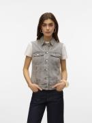 Vero Moda Vmzorica denim waistcoat mix