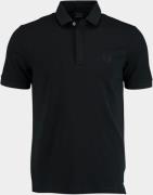 Armani Exchange Polo korte mouw polo donker met stretch 8nzf91.zj81z/1...