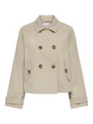 Only onlapril life short trenchcoat otw 15274982 oxford tan