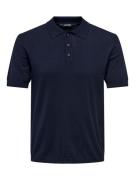 Only & Sons onswyler life reg 14 ss polo knit n 22022219 dark