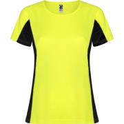 Roly Dames shanghai sport t-shirt met korte mouwen