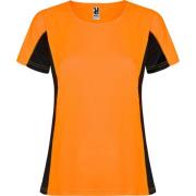 Roly Dames shanghai sport t-shirt met korte mouwen