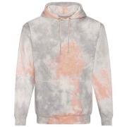 Awdis Uniseks tie dye hoodie voor volwassenen