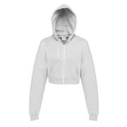 Awdis Dames heather crop hoodie