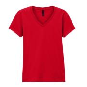 Gildan Dames softstyle v hals t-shirt