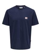 Only & Sons Onsdawson reg ss tee vd navy