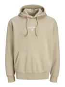 Jack & Jones Jprbluaxton sweat hood zand