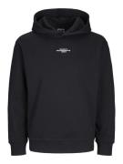 Jack & Jones Jcoalpha mountain print sweat hood -