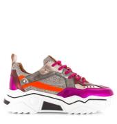 DWRS Label Dwrs pluto / steel fuchsia lage sneakers dames