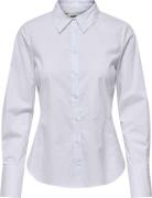 Only Onlmira life ls fitted shirt wvn bright white