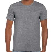 Gildan Unisex softstyle heather t-shirt voor volwassenen