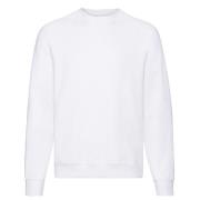 Fruit of the Loom Uniseks klassiek effen raglan sweatshirt voor volwas...