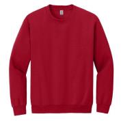 Gildan Unisex adult sweatshirt met zware mouwenhals