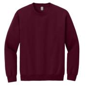 Gildan Unisex adult sweatshirt met zware mouwenhals