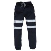 Yoko Uniseks hi-vis joggingbroek voor volwassenen