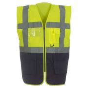 Yoko Unisex executive gerecycled hi-vis vest voor volwassenen